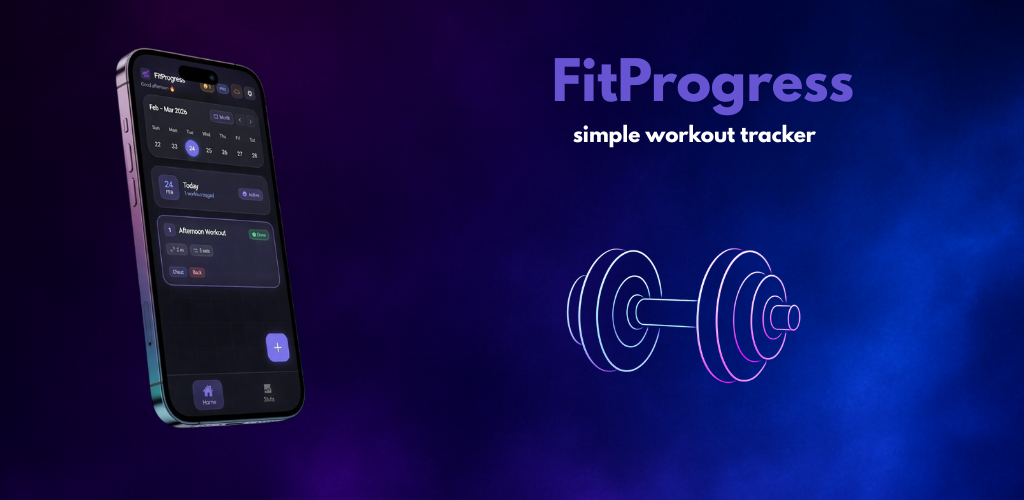 FitProgress Flutter fitness app