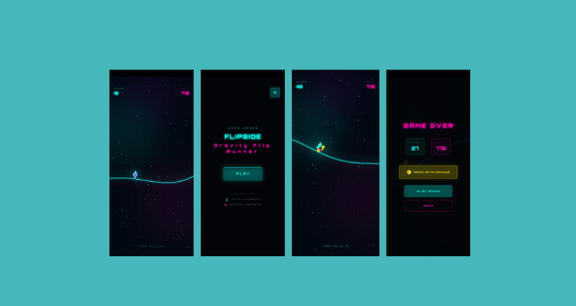 Flipside: Gravity Flip Runner