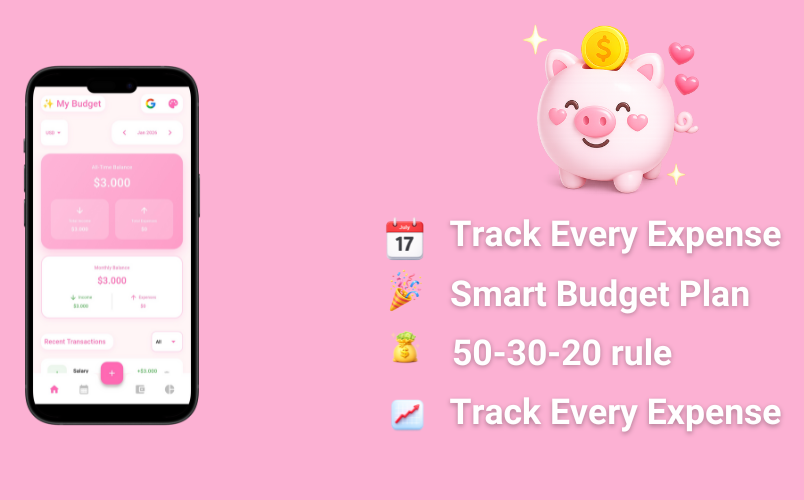 PiggyBank Flutter expense tracker